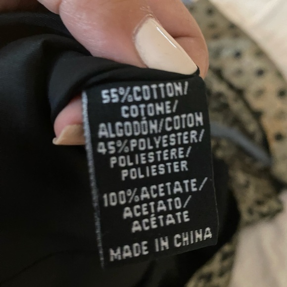 Tibi Metallic Leopard Shift Dress (20) - Picture 5 of 8